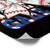 Poster Coquette Bow Jour Baseball Softball Funny Chee (Coin)