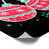 Poster Coquette Bow Nuts Ornement Noël Noël Noël Famille  (Coin)