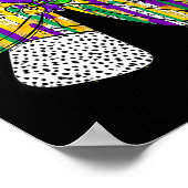 Poster Coquette Bow Pencil Mardi Gras Fleur-de-lis Teache (Coin)