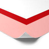 Poster Coquette Cherry sur le Baby shower supérieur Affic (Coin)