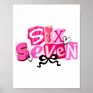 Poster Coquette Six Sept Valentin Citation Drôle 67 Meme