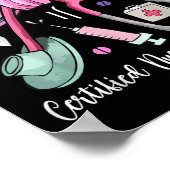 Poster Coquette stéthoscope Cna Stant Certifié (Coin)