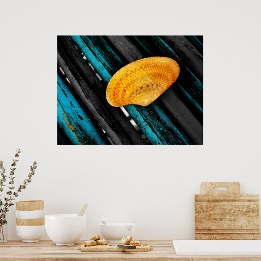 Poster coquillage (Cuisine)