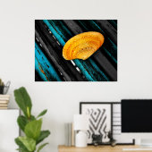 Poster coquillage (Bureau à domicile)