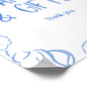 Poster Coquillages Cartes et cadeaux à main (Coin)