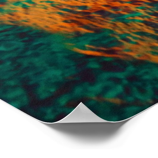 Poster Coquillages et sable (Coin)