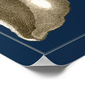 Poster Coquillages Sepia Conch (Coin)