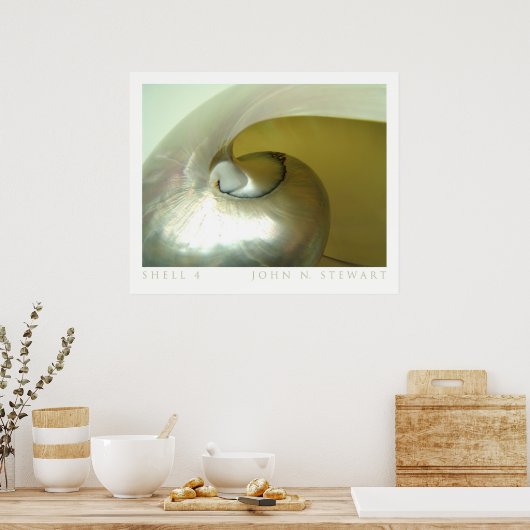 Poster Coquille #4 (Cuisine)