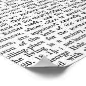 Poster Coquille de conque et papillons (Coin)