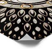 Poster Coquille de Nautilus - Phases de la lune (Coin)