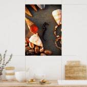 Poster coquilles (Cuisine)