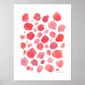 Poster Corail Abstrait (Devant)