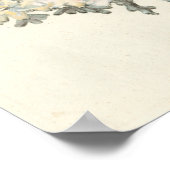 Poster Corail d'aquarelle antique (Coin)