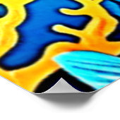 Poster Corail Reef Fish Art (Coin)