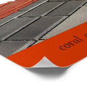 Poster Coral et Iron Quilt (Coin)