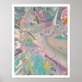 Poster Coral Reef Splash Édition ouverte (Devant)