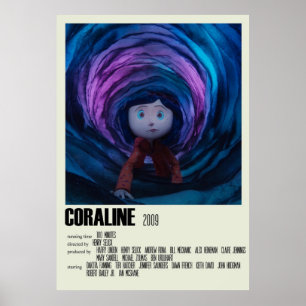 Poster Coraline Alternative Art Movie Large 1
