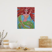 Poster Coralyn Mermaid (Cuisine)