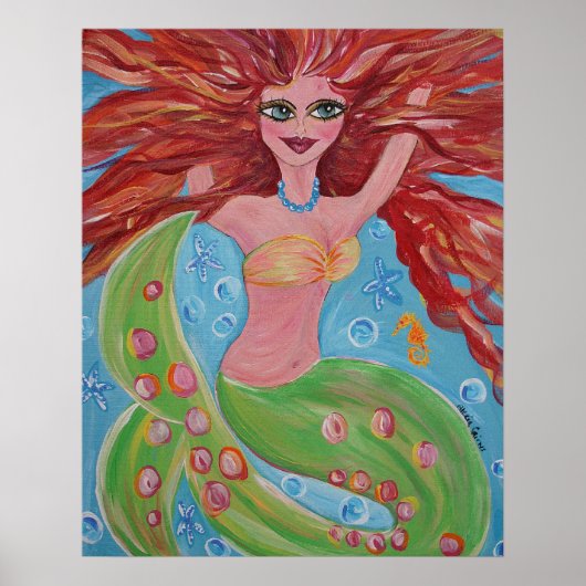 Poster Coralyn Mermaid (Devant)