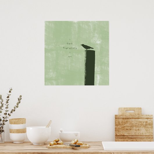 Poster Corbeau (Cuisine)