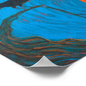 Poster Corbeau et Pleine lune (Coin)