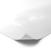 Poster Corbeau noir et blanc 16x20 (Coin)