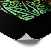 Poster Corbeau noir rustique Woodland (Coin)