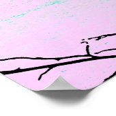 Poster Corbeau sur l'arbre (Coin)