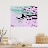Poster Corbeau sur l'arbre (Cuisine)