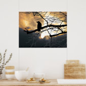 Poster Corbeau sur l'arbre (Cuisine)