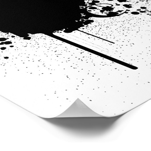 Poster Corbeaux encés (Coin)