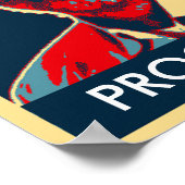 Poster corbyn espoir changer progrès vérité imprimer l'af (Coin)