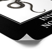 Poster Corde indienne à cou - Cobra Snake Danger (Coin)