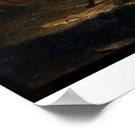 Poster Cordelia and King Lear (Coin)