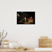 Poster Cordelia and King Lear (Cuisine)