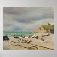 Cordes sur la plage Étretat Matisse