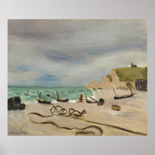 Poster Cordes sur la plage Étretat Matisse