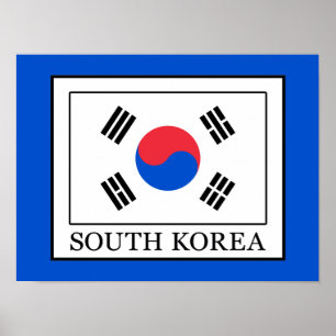 Poster Corée du Sud