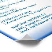 Poster Corée du Sud (Coin)