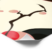 Poster Corée pour skier (Coin)