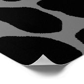 Poster Corey Tiger 80s Retro Leopard Motif (Coin)