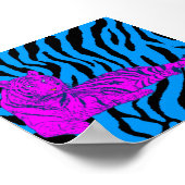 Poster Corey Tiger 80s Rétro Salon Tiger (Coin)