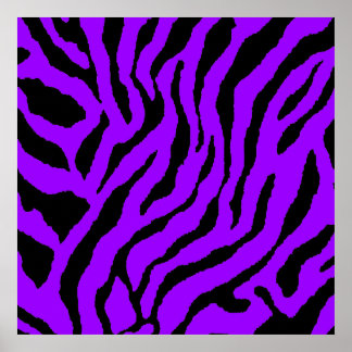 Poster Corey Tiger 80s Retro Tiger Motif