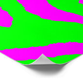 Poster Corey Tiger 80s Retro Tiger Motif (Coin)