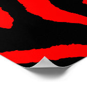 Poster Corey Tiger 80s Retro Tiger Motif (Coin)