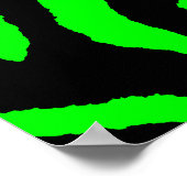 Poster Corey Tiger 80s Retro Tiger Motif (Coin)