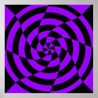 Corey Tiger 80s Vintage Op Art