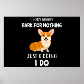 Poster Corgi (Devant)