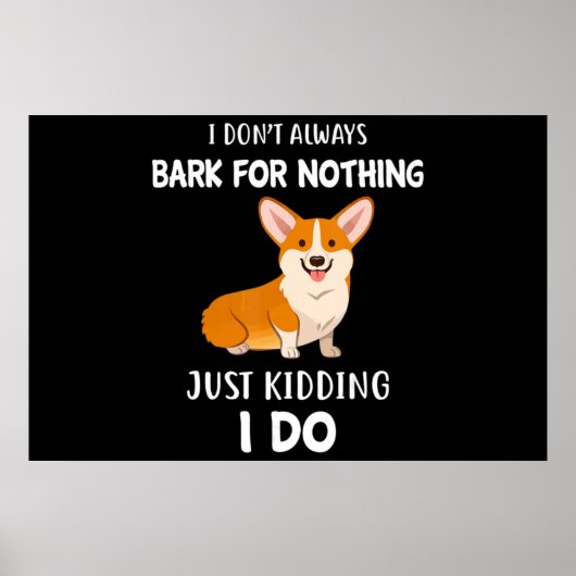 Poster Corgi (Devant)