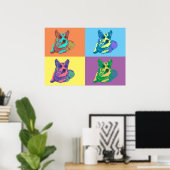 Poster Corgi (Bureau à domicile)